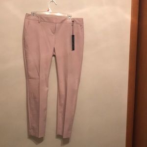 Express pale pink pixie women’s work pants